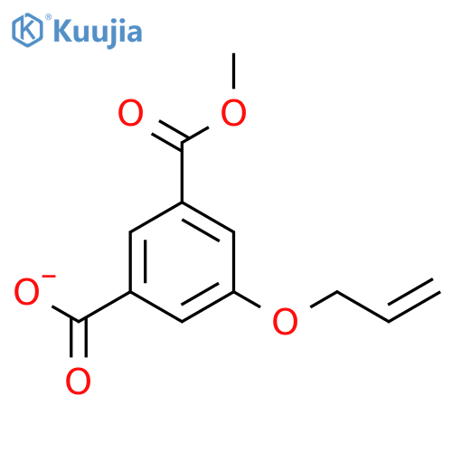 3-(allyloxy)-5-(methoxycarbonyl)benzoic acid structure