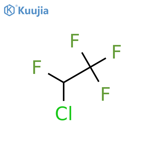 Ethyl, 1-chloro-1,2,2,2-tetrafluoro- structure