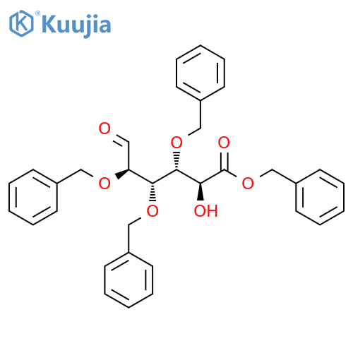 Benzyl 2,3,4-Tri-O-benzyl-D-glucuronate structure