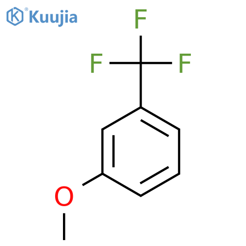 1-Methoxy-3-(trifluoromethyl)benzene structure