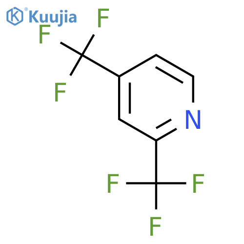 2,4-Bis(trifluoromethyl)pyridine structure