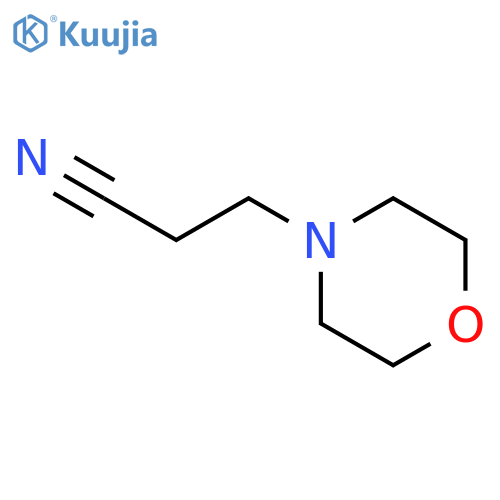 3-(morpholin-4-yl)propanenitrile structure