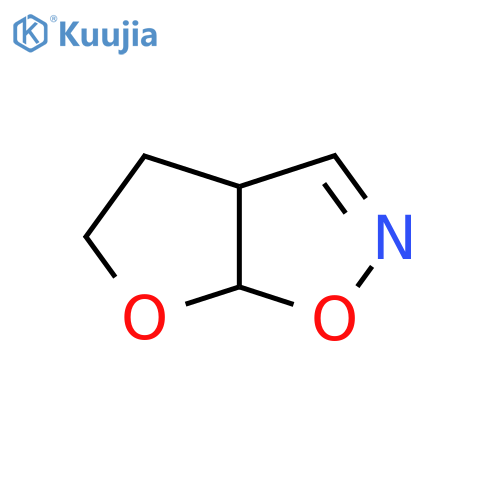 3aH,4H,5H,6aH-furo3,2-d1,2oxazole structure