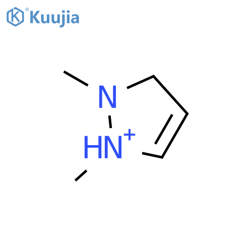 1H-PYRAZOLIUM, 1,2-DIMETHYL- structure