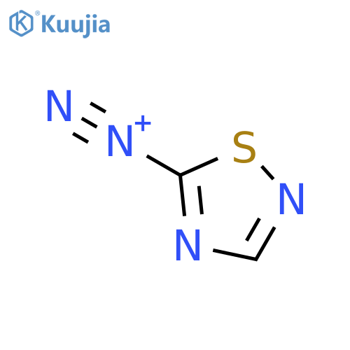 1,2,4-Thiadiazole-5-diazonium structure