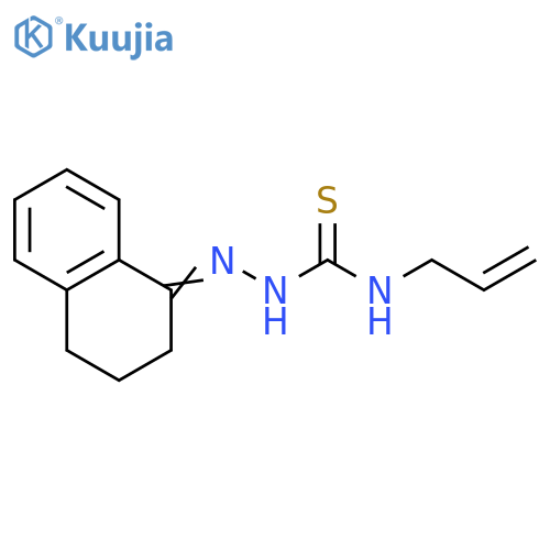 2-(3,4-Dihydro-1(2H)-naphthalenylidene)-N-2-propen-1-ylhydrazinecarbothioamide structure