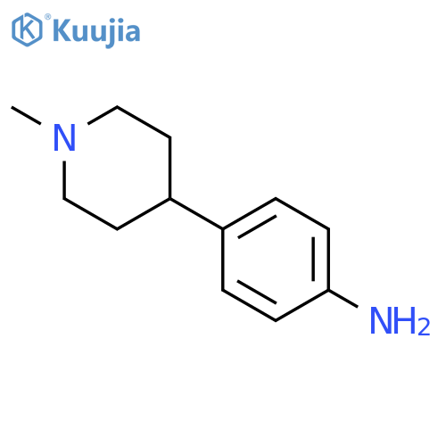 4-(1-Methylpiperidin-4-yl)aniline structure