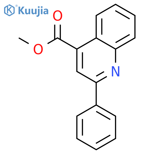 Methyl 2-phenylquinoline-4-carboxylate structure