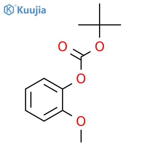 CARBONIC ACID, 1,1-DIMETHYLETHYL 2-METHOXYPHENYL ESTER structure
