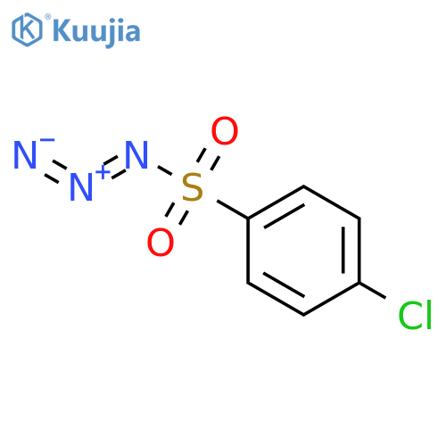 4-chlorobenzene-1-sulfonyl azide structure