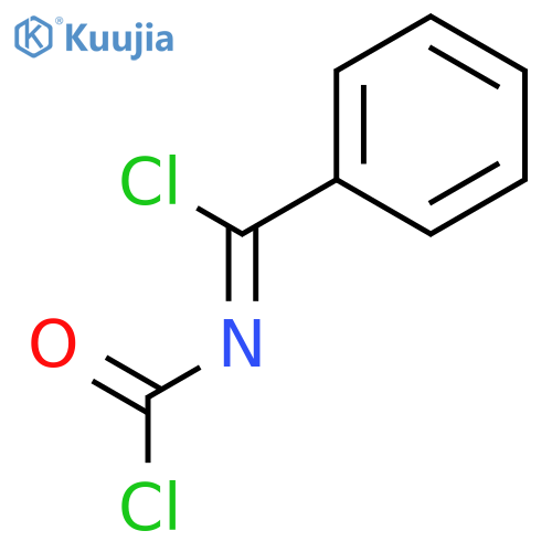 N-(Z)-chloro(phenyl)methylidenecarbamoyl chloride structure