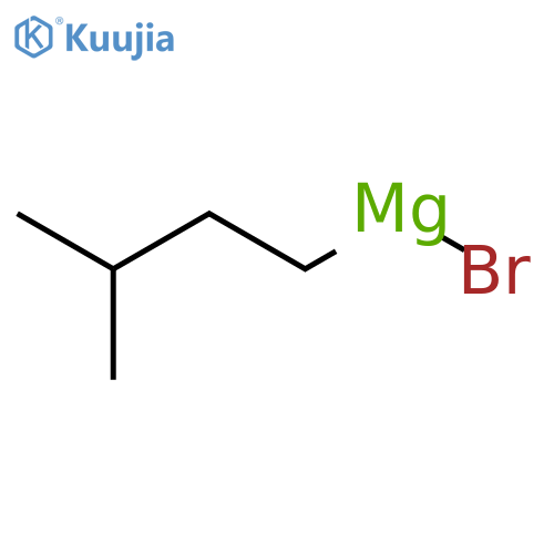 Magnesium, bromo(3-methylbutyl)- structure
