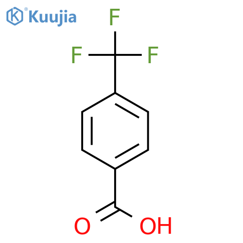 4-(Trifluoromethyl)benzoic acid structure