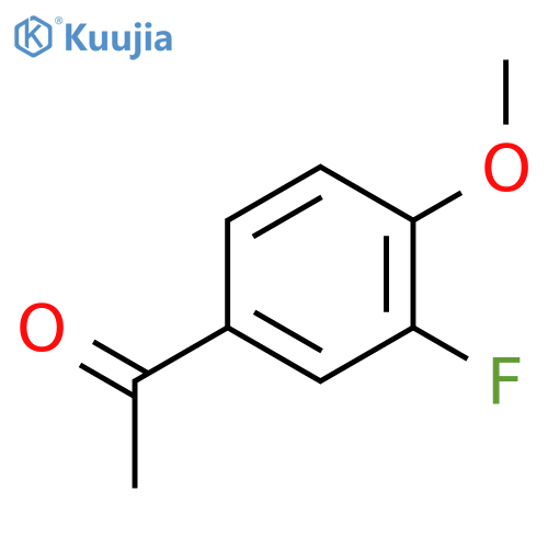 1-(3-fluoro-4-methoxyphenyl)ethan-1-one structure