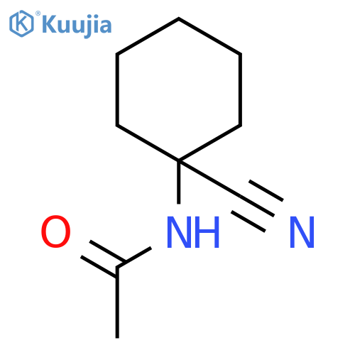N-(1-cyanocyclohexyl)acetamide structure