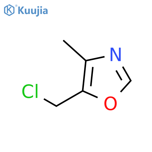 5-(chloromethyl)-4-methyloxazole structure