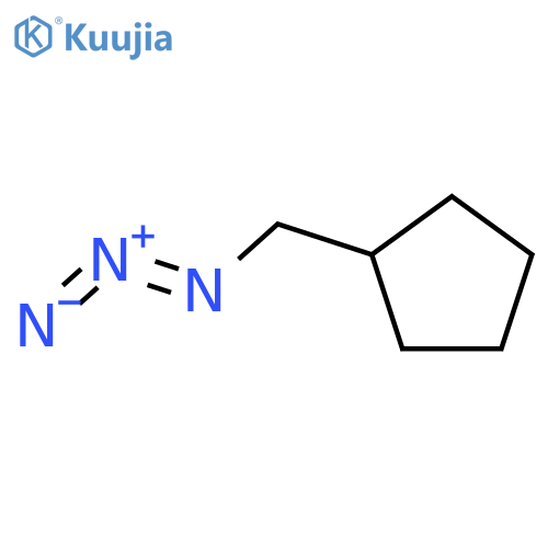 (azidomethyl)cyclopentane structure