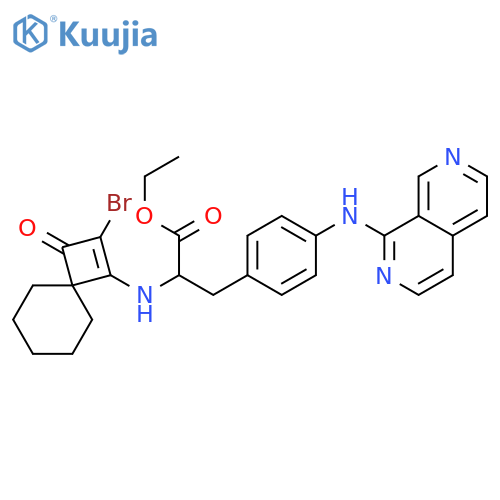 Zaurategrast ethyl ester structure