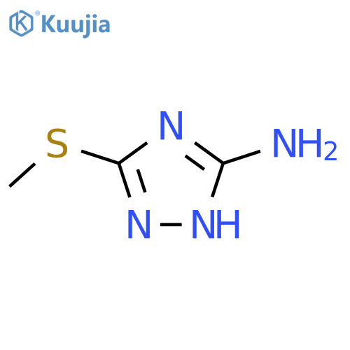 3-Amino-5-methylthio-1H-1,2,4-triazole structure