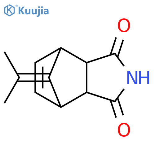 4,7-Methano-1H-isoindole-1,3(2H)-dione, 3a,4,7,7a-tetrahydro-8-(1-methylethylidene)- structure