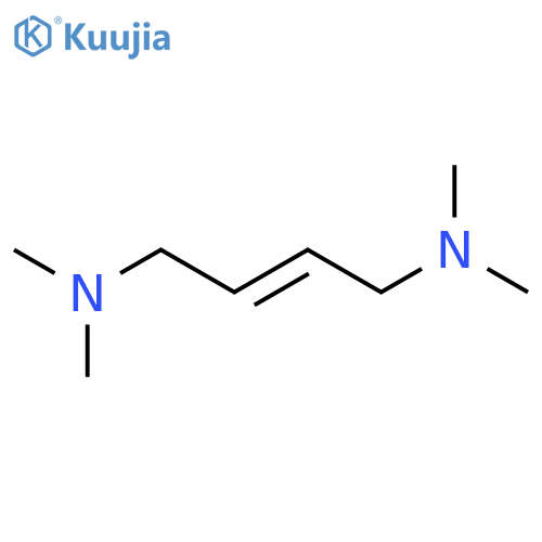 N,N,N',N'-Tetramethyl-2-butene-1,4-diamine structure