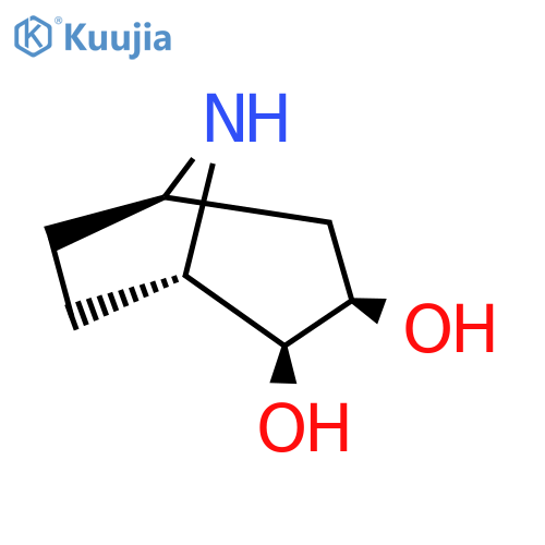 (1S,2S,5R)-8-Azabicyclo[3.2.1]octane-2alpha,3alpha-diol structure