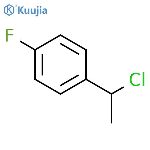 1-(1-chloroethyl)-4-fluorobenzene structure