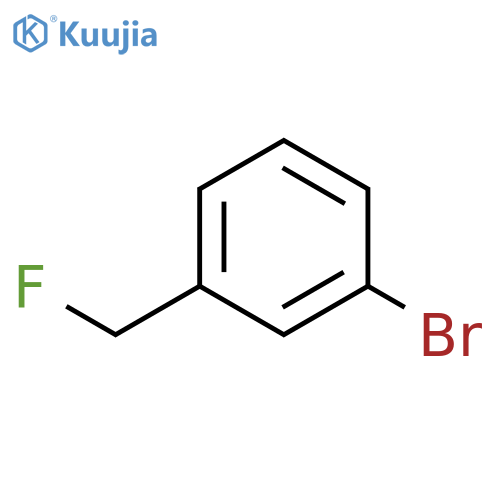 BENZENE, 1-BROMO-3-(FLUOROMETHYL)- structure