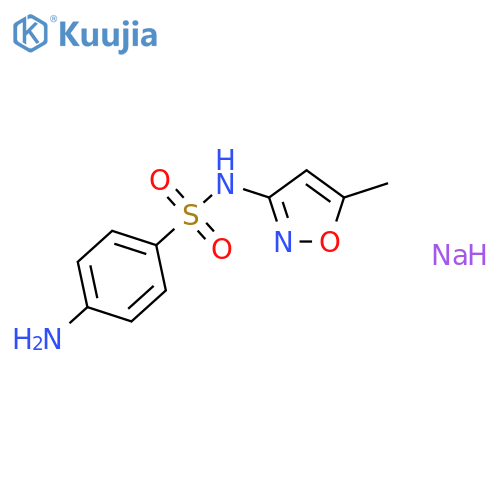 Sodium Sulfamethoxazole structure