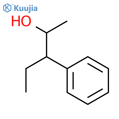 3-phenylpentan-2-ol structure
