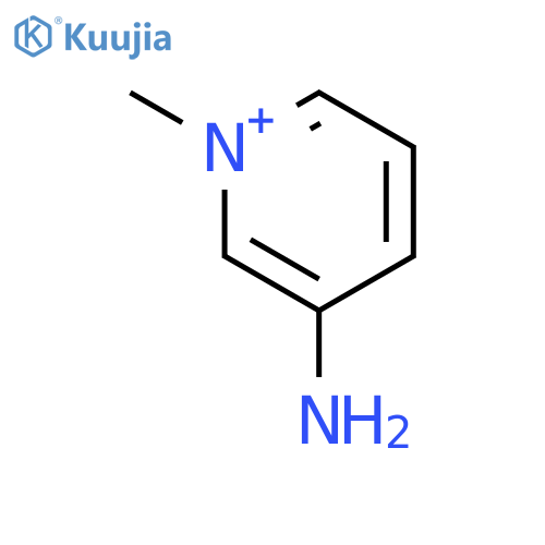 PYRIDINIUM, 3-AMINO-1-METHYL- structure