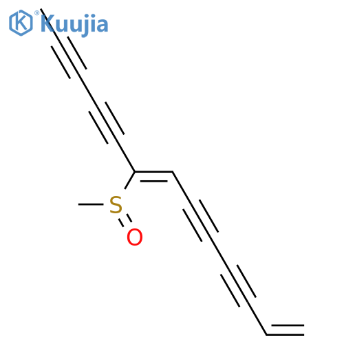 1,7-Tridecadiene-3,5,9,11-tetrayne, 8-(methylsulfonyl)-, (E)- structure