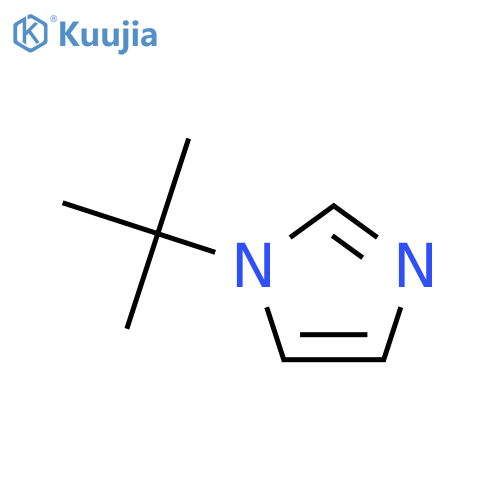 1-tert-Butyl-1H-imidazole structure