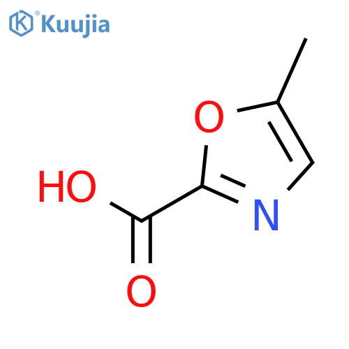 5-methyl-1,3-oxazole-2-carboxylic acid structure