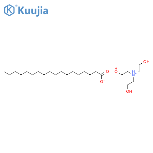 Octadecanoic acid, compd. with 2,2,2-nitrilotris(ethanol) (1:1) structure