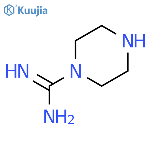 Piperazine-1-carboximidamide structure