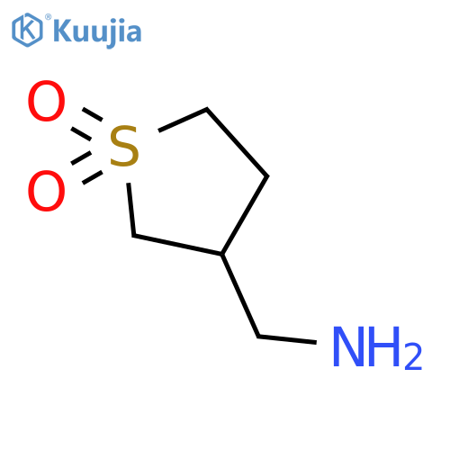 (1,1-dioxotetrahydrothiophen-3-yl)methamine structure