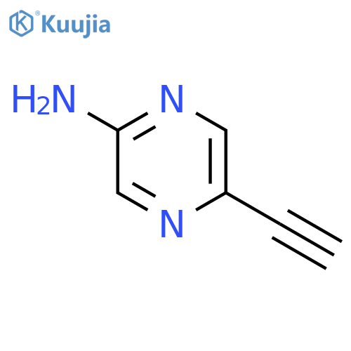 5-Ethynylpyrazin-2-amine structure