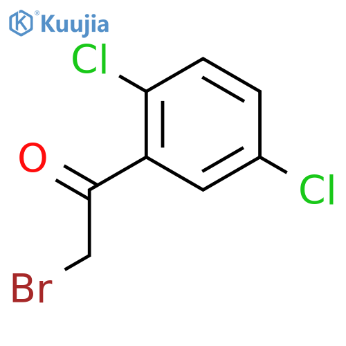 2-Bromo-2',5'-dichloroacetophenone structure