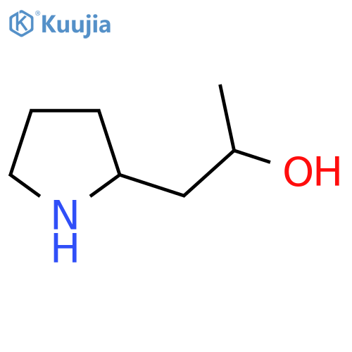 1-(Pyrrolidin-2-yl)propan-2-ol structure