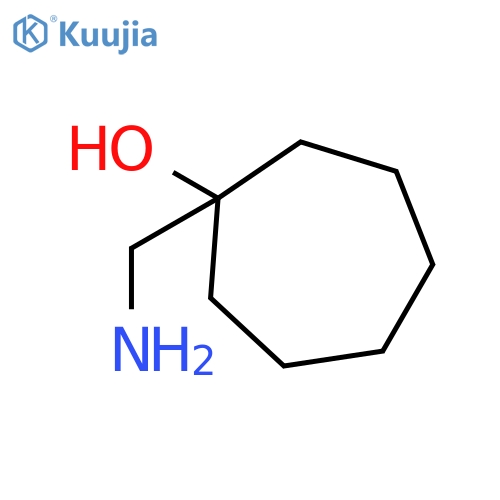 1-(aminomethyl)cycloheptan-1-ol structure
