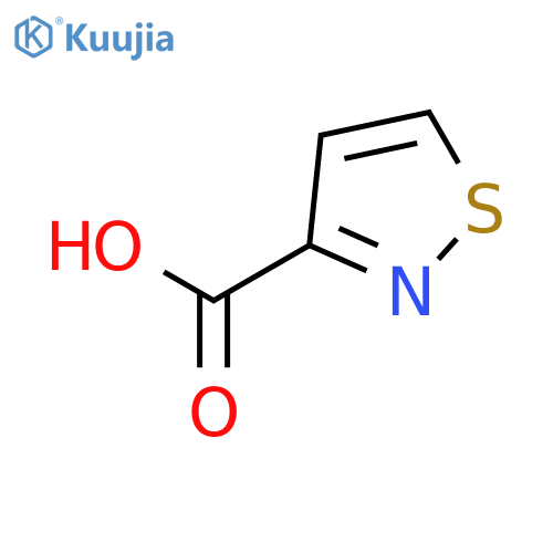 1,2-thiazole-3-carboxylic acid structure