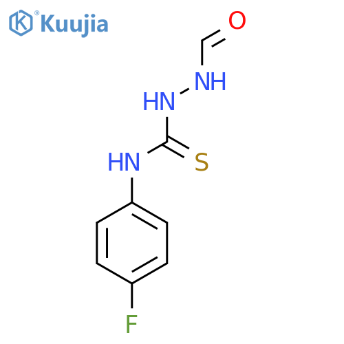 1-Formyl-4-(4-fluorophenyl)thiosemicarbazide structure