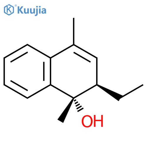 1-Naphthalenol,2-ethyl-1,2-dihydro-1,4-dimethyl-, (1S,2R)- structure
