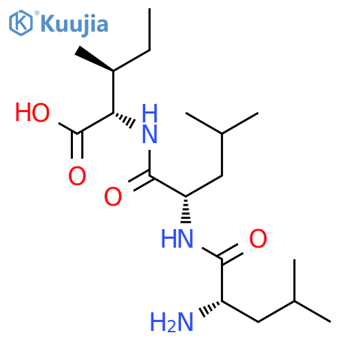 L-ISOLEUCINE, L-LEUCYL-L-LEUCYL- structure