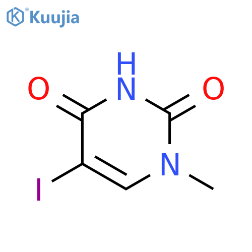 5-iodo-1-methyl-1,2,3,4-tetrahydropyrimidine-2,4-dione structure
