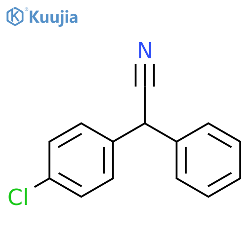 4-Chloro-α-phenylbenzeneacetonitrile structure