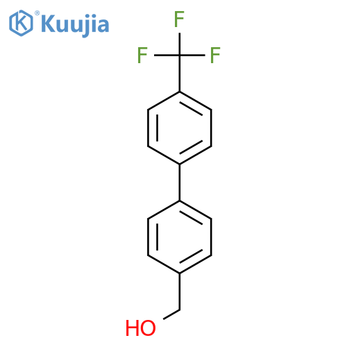 (4'-(Trifluoromethyl)-[1,1'-biphenyl]-4-yl)methanol structure
