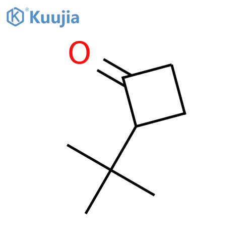 2-tert-butylcyclobutan-1-one structure