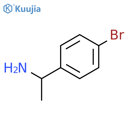 (R)-(+)-1-(4-Bromophenyl)ethylamine structure